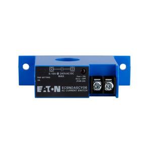 EATON ECSNOASCY06 Currentwatch Current Switch, Led Indicator, Screw Terminals, 0.15A At 240 Vac/Dc | BJ3VVC
