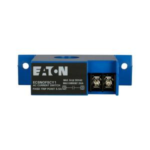EATON ECSNOFSCY1 Currentwatch Ecs Top Terminal Current Switch, Fixed 5.5A Setpoint, Led Indicator | BJ3VVL