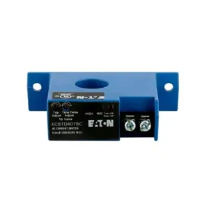 EATON ECSTD407SC Power Sensor, Current Switch, Led Indicator, Screw Terminals, 0.2A At 135 Vac/Dc, Ssr | BJ3VVW