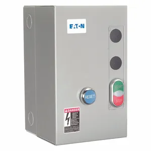 EATON ECX09C1CBA-R63/C IEC Magnetic Motor Starter, 480V AC, 1NO, 2 HP At 3 Phase, 3 Poles | BJ3WXL 5VYU3