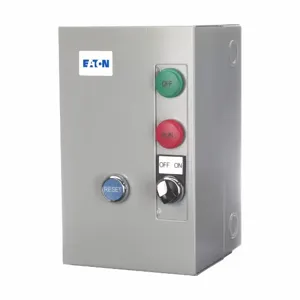 EATON ECX09H1EAA-NS29 Non-Reversing IEC Non-Combination Starter 208 VAC, V | BJ3ZVX