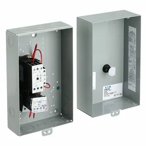 EATON ECX09H1QAA-R63/D IEC Magnetic Motor Starter, 24V DC, 1NO, 10 HP At 3 Phase, 3 Poles | BJ3ZVZ 5XHJ5