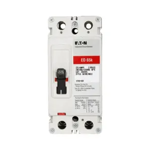 EATON ED2110 C Complete Molded Case Circuit Breaker, F-Frame, Ed, Complete Breaker | BJ4AAY