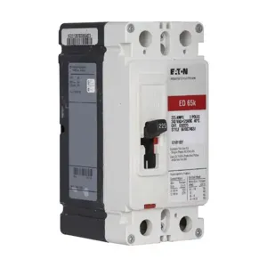 EATON ED2100I C Nema F-Frame Molded Case Circuit Breaker, Type Ed, Cable In/Cable Out, 2-Pole, 10 | BJ4AAG