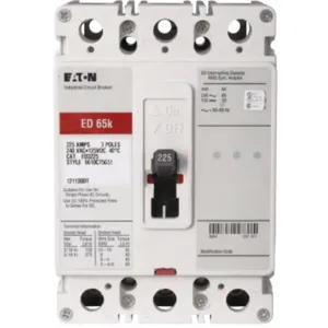 EATON ED3110 C Complete Molded Case Circuit Breaker, F-Frame, Ed, Complete Breaker | AG8MUQ