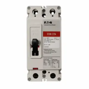 EATON EDB2150 C Complete Molded Case Circuit Breaker, F-Frame, Ed, Complete Breaker | AG8MWX