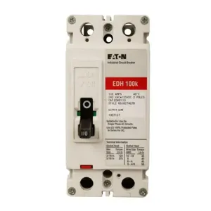 EATON EDH2100Y C Complete Molded Case Circuit Breaker, F-Frame, Ed, Complete Breaker | BJ4AQZ