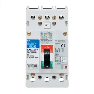 EATON EGB3025FFG G Molded Case Circuit Breaker, Eg-Frame, Eg, Complete Breaker, Fixed Thermal | BJ4BVH