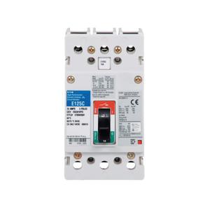 EATON EGB3080FFGV Molded Case Circuit Breaker, 600Y/347 VAC, 80 A, 25/18 kA Interrupt, 3 Poles | BJ4BYT