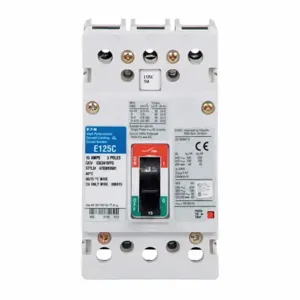 EATON EGE3050FFB G Molded Case Circuit Breaker, Eg-Frame, Eg, Complete Breaker, Fixed Thermal | BH9AFZ