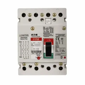 EATON EGE4100AFGV G Molded Case Circuit Breaker, Eg-Frame, Eg, Adjustable Thermal | BH9ALZ