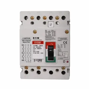 EATON EGS7080FFGV G Molded Case Circuit Breaker, Eg-Frame, Eg, Fixed Thermal And Magnetic Trips | BH9CJW