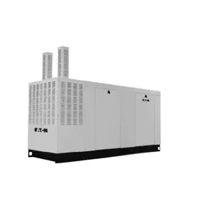 EATON EGEN100ALAY Liquid Cooled Standby Generator, 120/240 VAC, 417 A, 60 Hz, 100 kW Power Rating | BH9APR