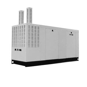 EATON EGEN130GLAY Liquid Cooled Standby Generator, 208 VAC, 451 A, 60 Hz, 130 kW Power Rating | BH9AQC