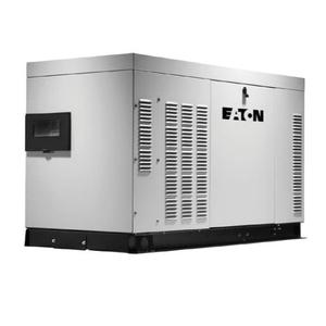 EATON EGENX27ANAN Liquid Cooled Standby Generator, 120/240 VAC, 104 A, 50/60 Hz, 2.4 L Fuel Tank | BH9AUD