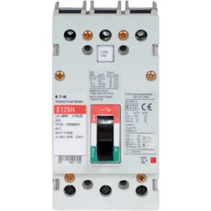 EATON EGH3015FFG G Molded Case Circuit Breaker, Eg-Frame, Eg, Fixed Thermal, Fixed Magnetic Trip | AG8MZQ 46MY29