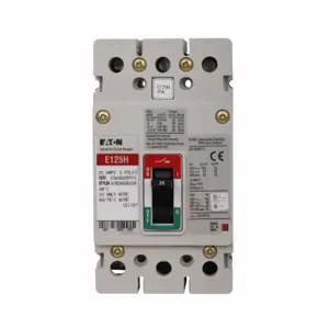 EATON EGH3025FFGV G Molded Case Circuit Breaker, Eg-Frame, Eg, Fixed Thermal, Fixed Magnetic Trip | BH9BCJ