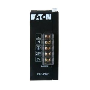 EATON ELC-PS01 Elc Programmable Logic Controllers, Elc Power Supply, 24W, 1A, 50/60 Hz | BH9DRY