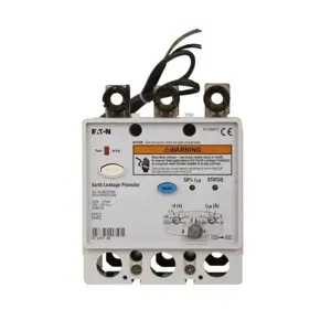 EATON ELJBE3250W G Molded Case Circuit Breaker Earth Leakage Module, Jg-Frame, Complete Breaker | BH9DTW