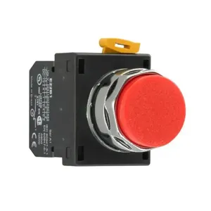 EATON EM22E2 Pushbutton, 22.5 Mm, Metallic, Nema 3, 3R, 4, 4X, 12, 13, Non-Illuminated | BH9DVB