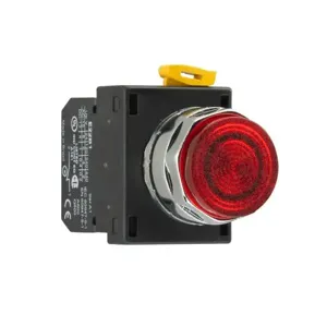 EATON EM22T2 Pushbutton, 22.5 Mm, Metallic, Nema 3, 3R, 4, 4X, 12, 8, Illuminated | BH9DVX