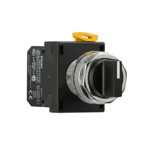 EATON EM22X561 Pushbutton, Pushbutton Selector Switch Operator, Em22, Selector Switch, 22.5 Mm | BH9DVU