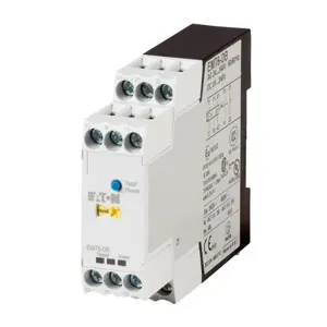 EATON EMT6-DB Thermistor Overload Relay, 24-240 Vac/Dc, 20.4-264V, 6A, Machine Protection, 600V, 3A | BH9FBC