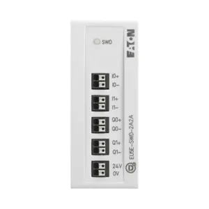 EATON EU5E-SWD-2A2A Smartwire-Dt I/O Module, Vertical Mounting Pos, 10V, Led | BH9GXT