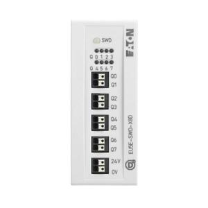 EATON EU5E-SWD-X8D Smartwire-Dt I/O-Modul, LED-Modul, Statusanzeige: Gelbe LED, 10 V | BH9GXZ