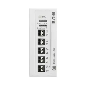 EATON EU5E-SWD-X8D Smartwire-Dt I/O Module, Led Module, Status Indication:Yellow Led, 10V | BH9GXZ