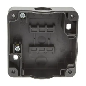 EATON FAK-IU Pushbutton, M22 Palm Switch Enclosure Base, 22.5 Mm, Momentary, Non-Illuminated, Ip67, Ip69K, Nema 4X | BH9HTF