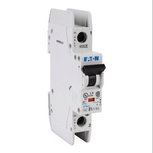 EATON FAZ-B1-1-NA-SP Miniature Circuit Breaker, Current-Limiting, 1A, 277 VAC/ 48 VDC, 1-Pole, B Curve | CV6NDU