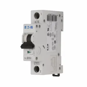 EATON FAZ-C5/1-NA-DC-SP Standard Current Limiting Supplementary Protector, 125 VDC, 5 A, 1 Poles | BH9JYU