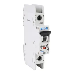 EATON FAZ-B10-1-NA-L-SP Miniature Circuit Breaker, Current-Limiting, 10A, 240 VAC/ 48 VDC, 1-Pole, B Curve | CV6NDQ