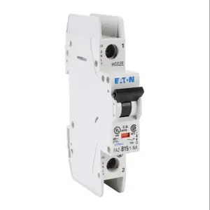 EATON FAZ-B15-1-NA-SP Miniature Circuit Breaker, Current-Limiting, 15A, 277 VAC/ 48 VDC, 1-Pole, B Curve | CV6NDY