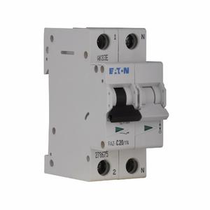 EATON FAZ-C20/1-NA-DC-SP Standard Current Limiting Supplementary Protector, 125 VDC, 20 A, 1 Poles | BH9JQM