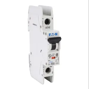 EATON FAZ-B32-1-NA-L-SP Miniature Circuit Breaker, Current-Limiting, 32A, 240 VAC/ 48 VDC, 1-Pole, B Curve | CV6NEU