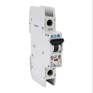 EATON FAZ-B5-1-NA-L-SP Miniature Circuit Breaker, Current-Limiting, 5A, 240 VAC/ 48 VDC, 1-Pole, B Curve | CV6NFC