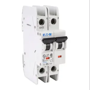 EATON FAZ-B5-2-NA Miniature Circuit Breaker, Current-Limiting, 5A, 480Y/ 277 VAC/ 96 VDC, 2-Pole, B Curve | CV6NFE