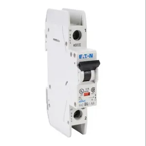 EATON FAZ-B6-1-NA-SP Miniature Circuit Breaker, Current-Limiting, 6A, 277 VAC/ 48 VDC, 1-Pole, B Curve | CV6NFG