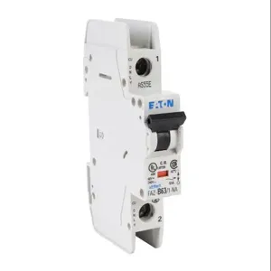 EATON FAZ-B63-1-NA-SP Miniature Circuit Breaker, Current-Limiting, 63A, 240 VAC/ 48 VDC, 1-Pole, B Curve | CV6NFH