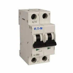 EATON FAZ-C16/2-NA-DC Standard Current Limiting Supplementary Protector, 125 VDC, 16 A, 2 Poles | BH9JPT