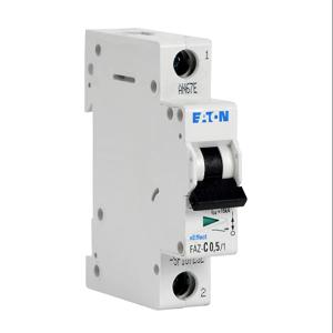 EATON FAZ-C0P5-1-SP Miniature Supplementary Protector, 0.5A, 277 VAC/ 48 VDC, 1-Pole, C Curve | CV6UWY