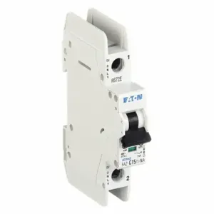 EATON FAZ-C1.5/1-NA-SP Standard Current Limiting Supplementary Protector, 277/480 VAC, 1.5 A | BH9JNB