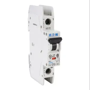 EATON FAZ-C13-1-NA-L-SP Miniature Circuit Breaker, Current-Limiting, 13A, 240 VAC/ 48 VDC, 1-Pole, C Curve | CV6NFZ