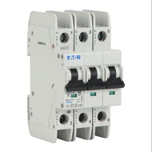EATON FAZ-C1P5-3-NA Miniatur-Leistungsschalter, strombegrenzend, 1.5 A, 480 Y/277 VAC/96 VDC, 3-polig, C-Kurve | CV6NGG