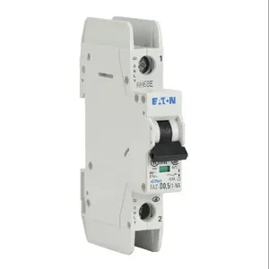 EATON FAZ-D0P5-1-NA-SP Miniature Circuit Breaker, Current-Limiting, 0.5A, 277 VAC/ 48 VDC, 1-Pole, D Curve | CV6NHD