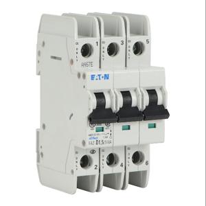 EATON FAZ-D1P5-3-NA Miniature Circuit Breaker, Current-Limiting, 1.5A, 480Y/ 277 VAC/ 96 VDC, 3-Pole, D Curve | CV6NHU