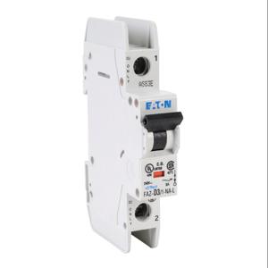 EATON FAZ-D3-1-NA-L-SP Miniature Circuit Breaker, Current-Limiting, 3A, 240 VAC/ 48 VDC, 1-Pole, D Curve | CV6NJA