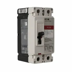 EATON FD2035L Molded Case Circuit Breaker, 600 VAC/250 VDC, 35 A, 35/65 kA Interrupt, 2 Poles | BH9LHL